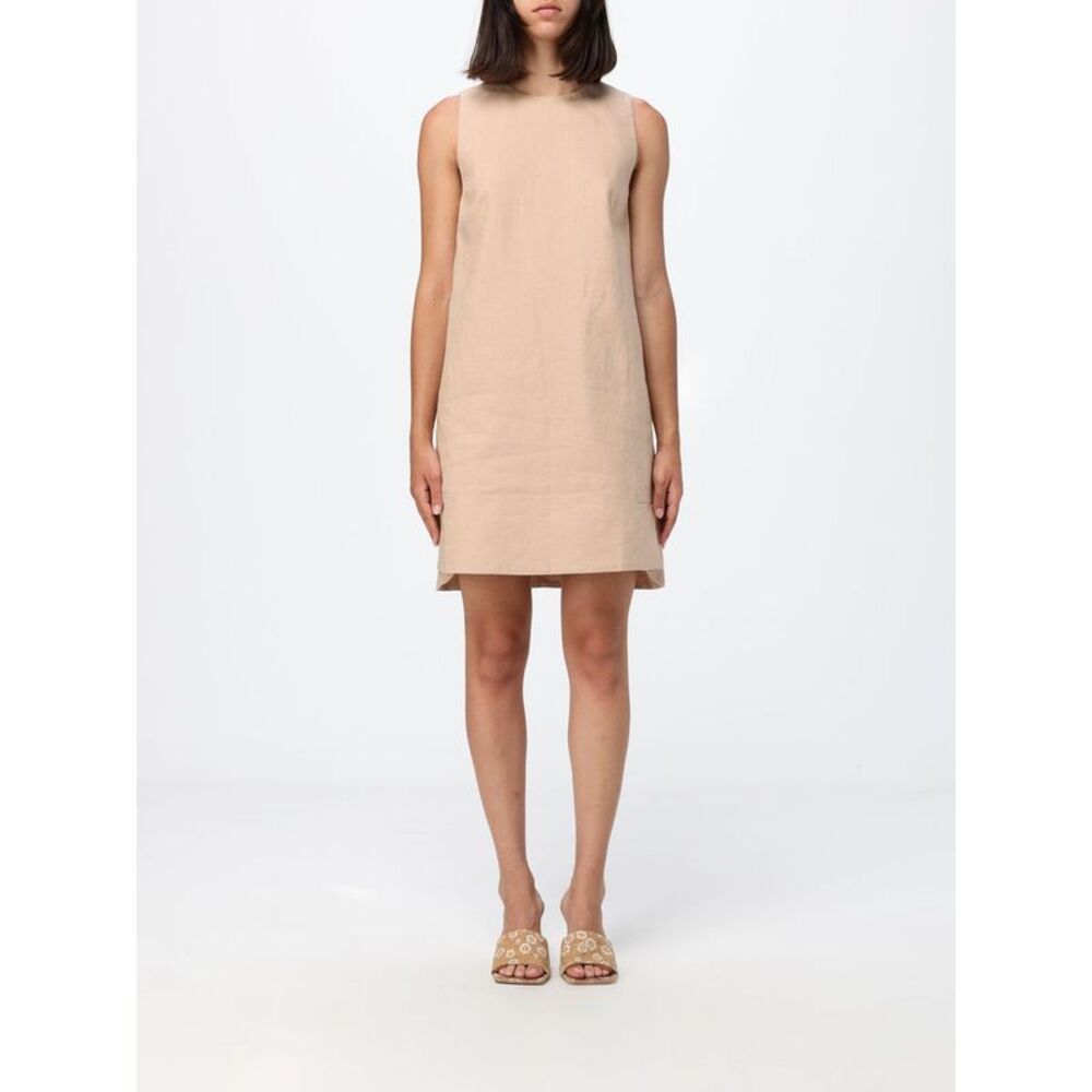 Semicouture Dress Woman Beige